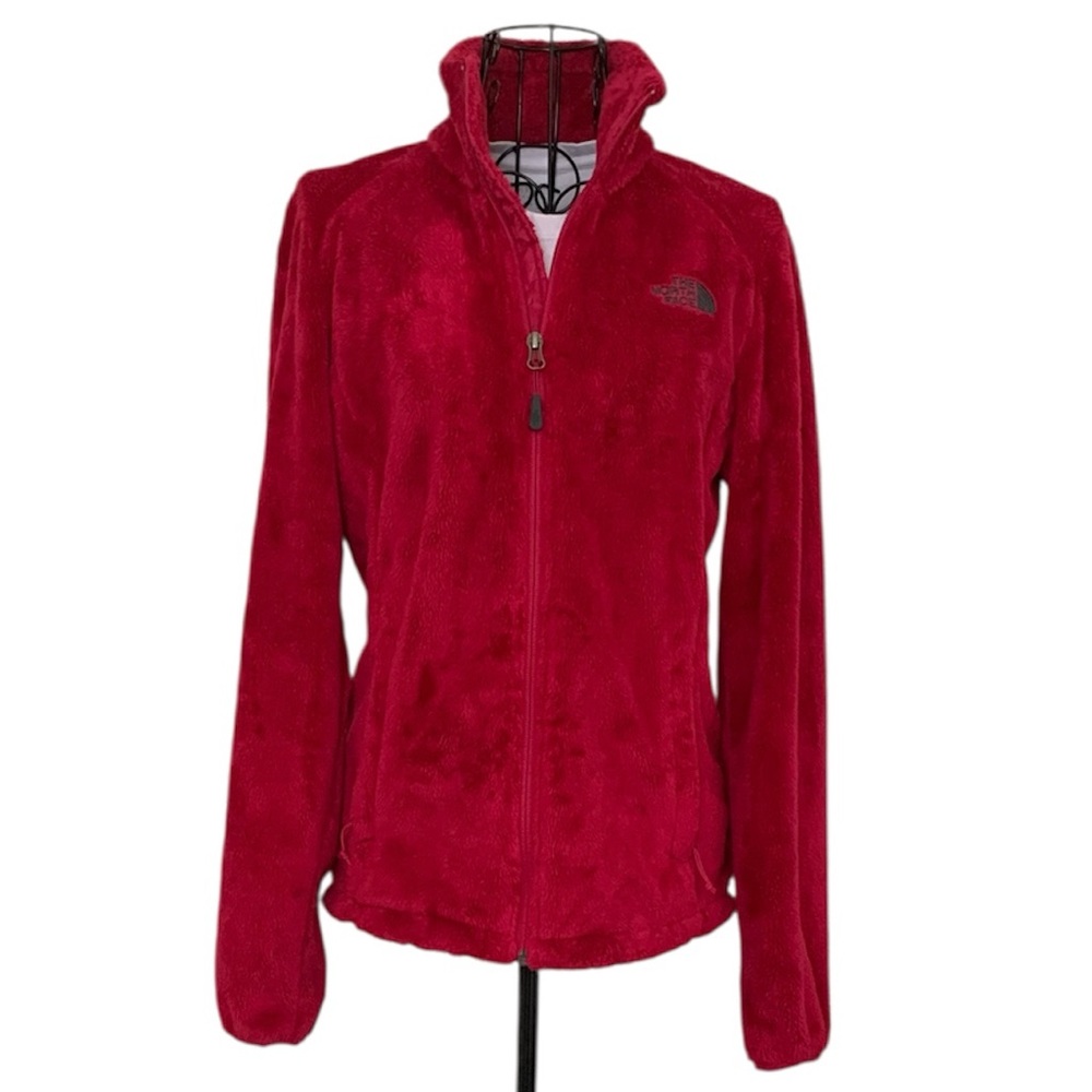 Pink North Face Fleece Osito Women's Soft Teddy Jacket Like New!